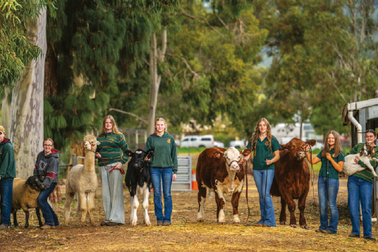 Urrbrae Agricultural High School at the Royal Adelaide Show